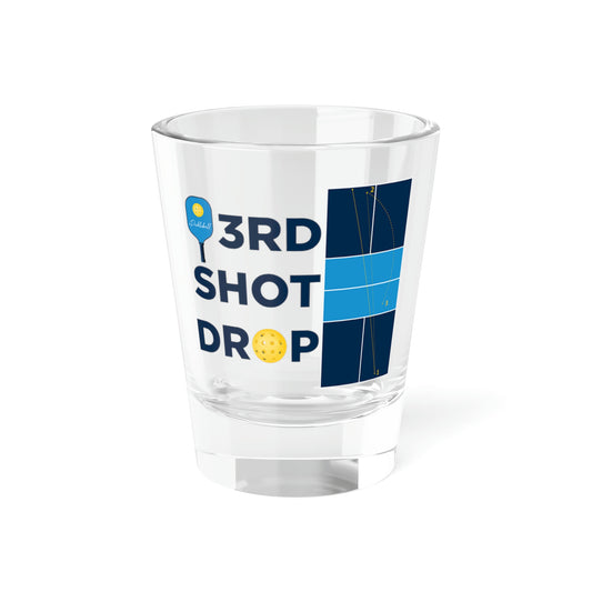 O. 3RD SHOT DROP Glass, 1.5oz