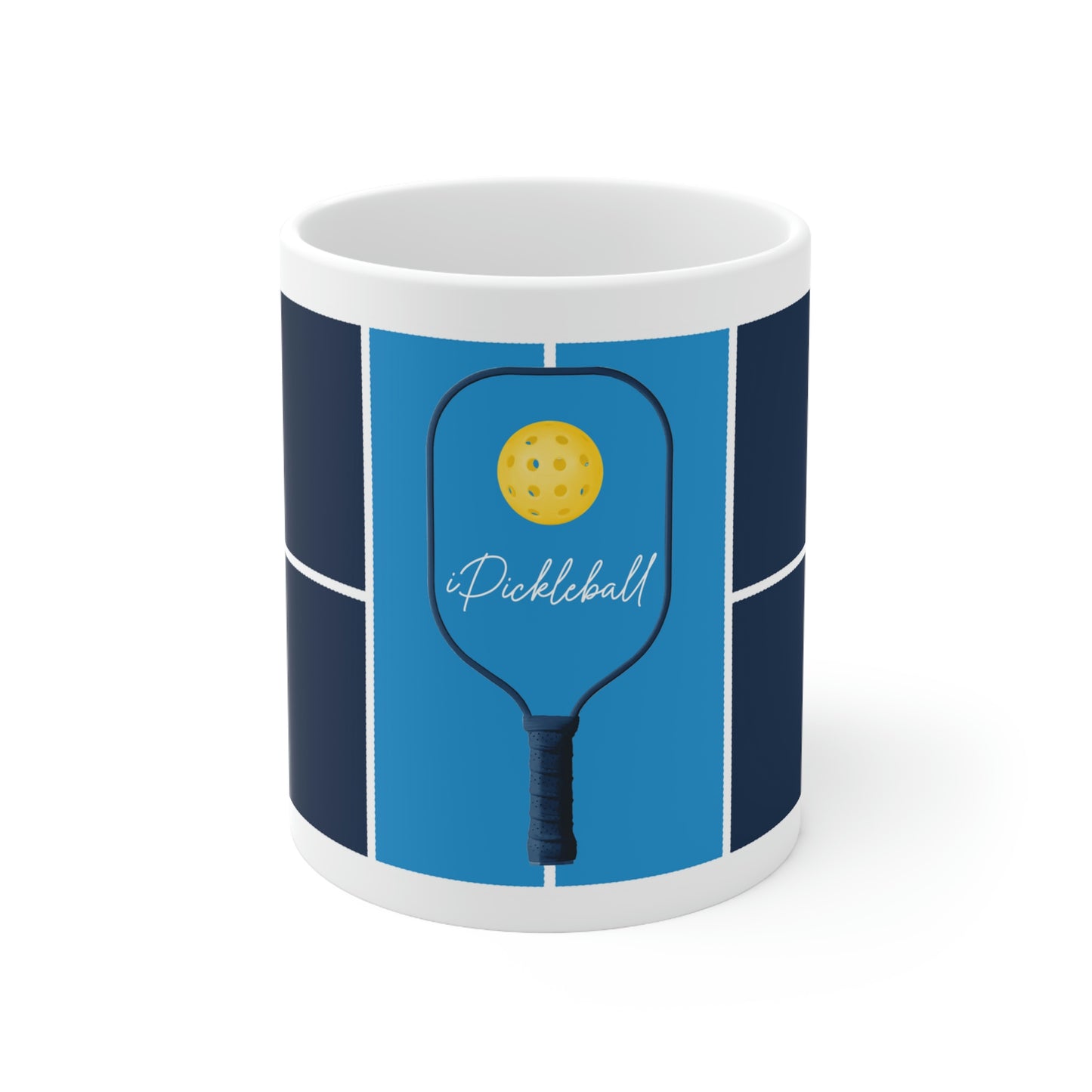 M. iPickleball Court Ceramic Mug 11oz